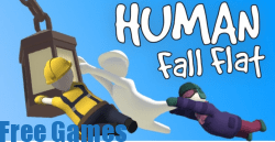 تحميل لعبة الدب الطايح human fall flat للاندرويد مجانا