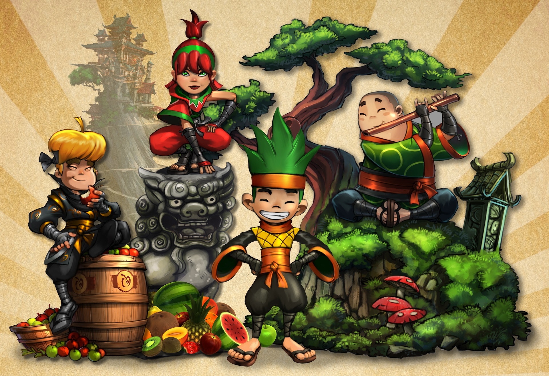 تحميل لعبة Fruit Ninja Adventures آيفون برابط مباشر كاملة